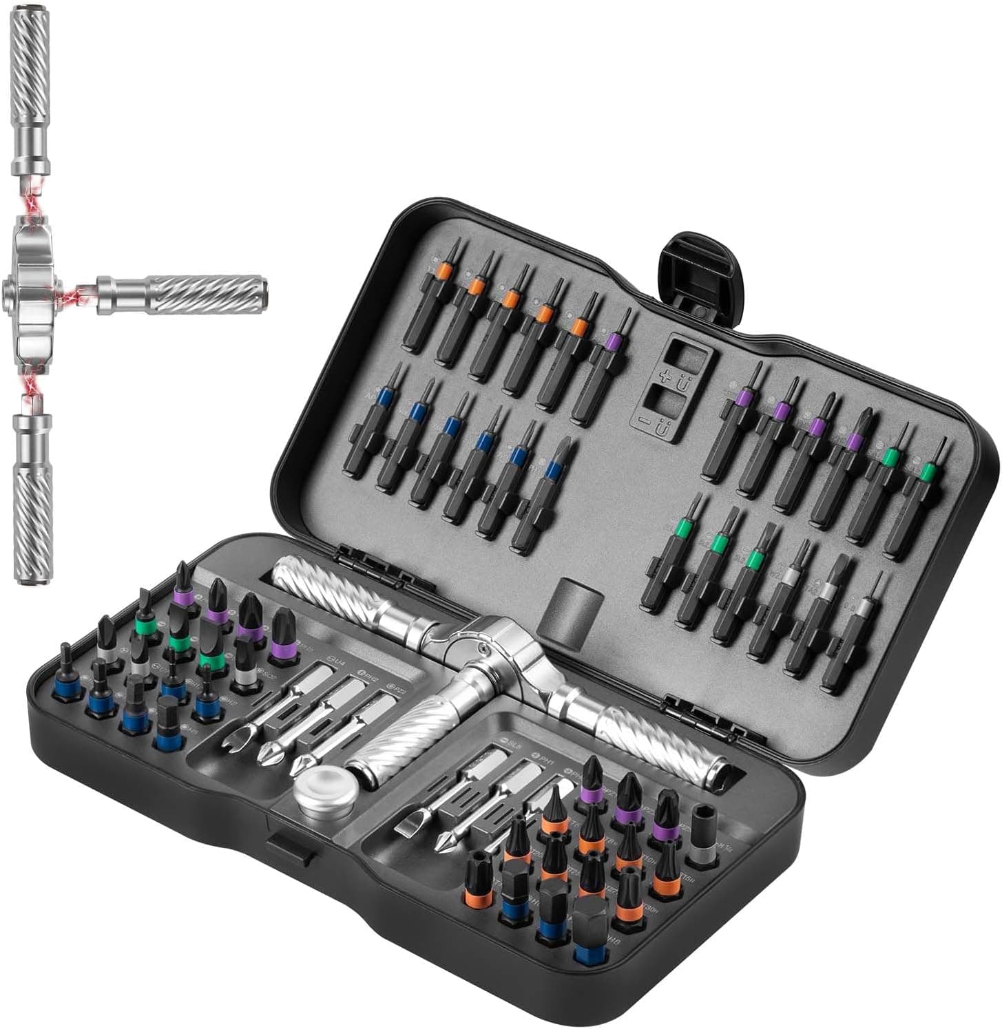 VMAN Ratchet Screwdriver Set, product photo from the listing