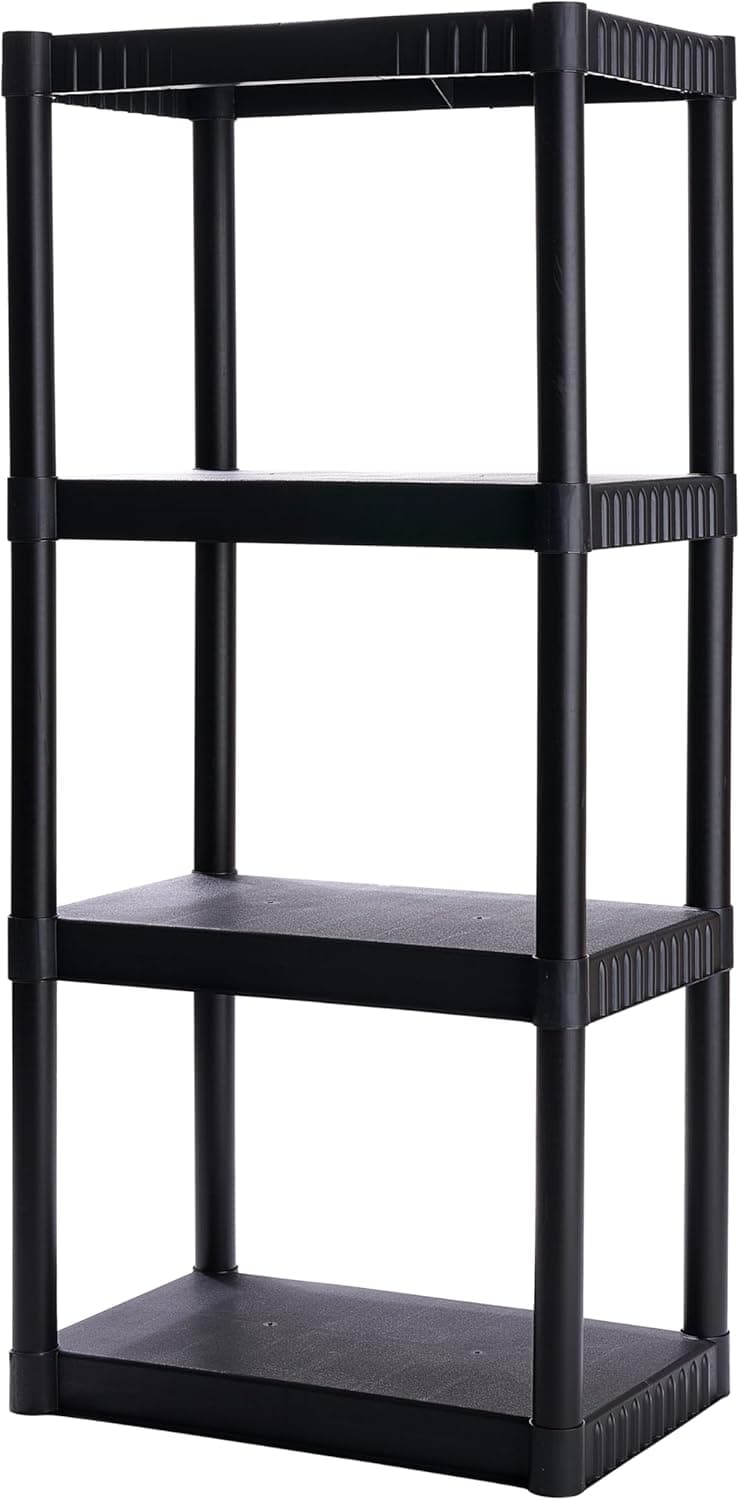 Plano 4-Shelf Plastic Unit, 48 x 23 x 14 in, product photo from the listing