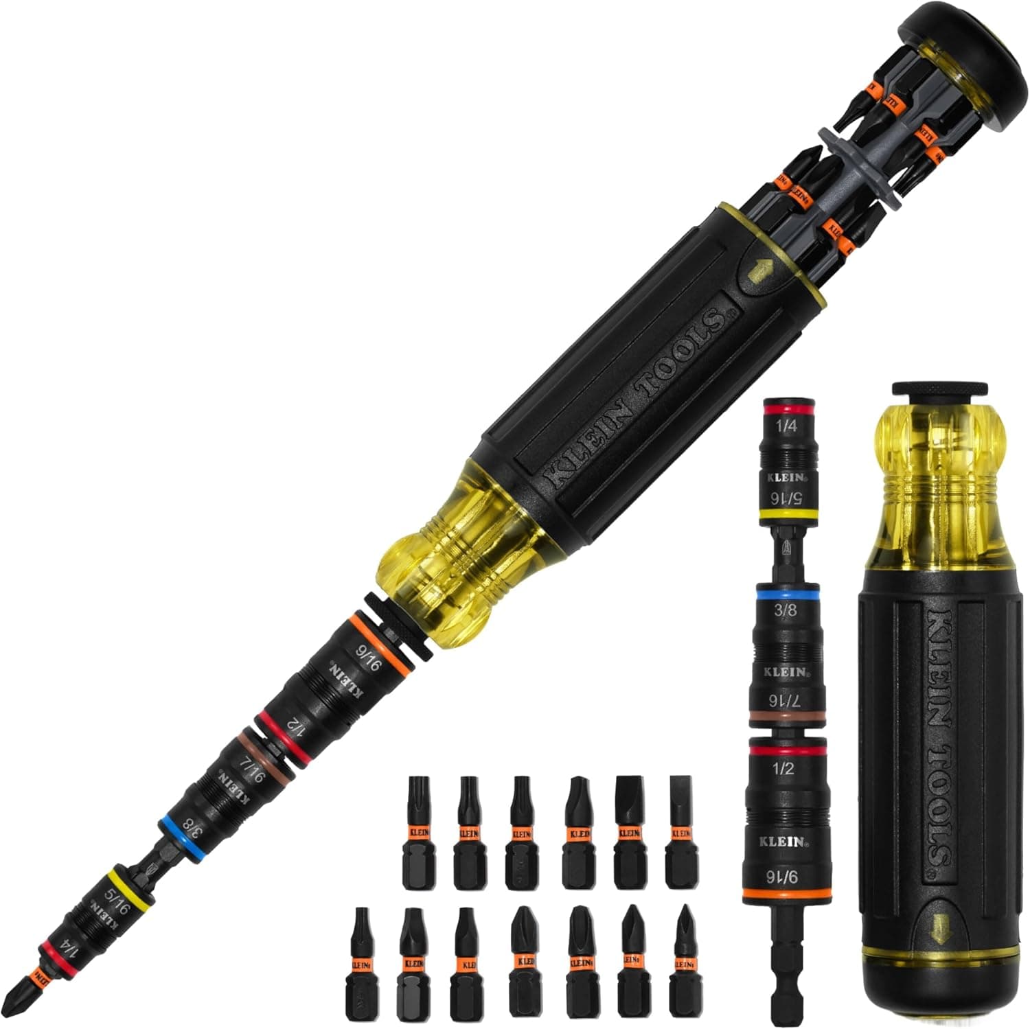 Klein Tools 32303HD 20-in-1 Impact Driver Set, product photo from the listing