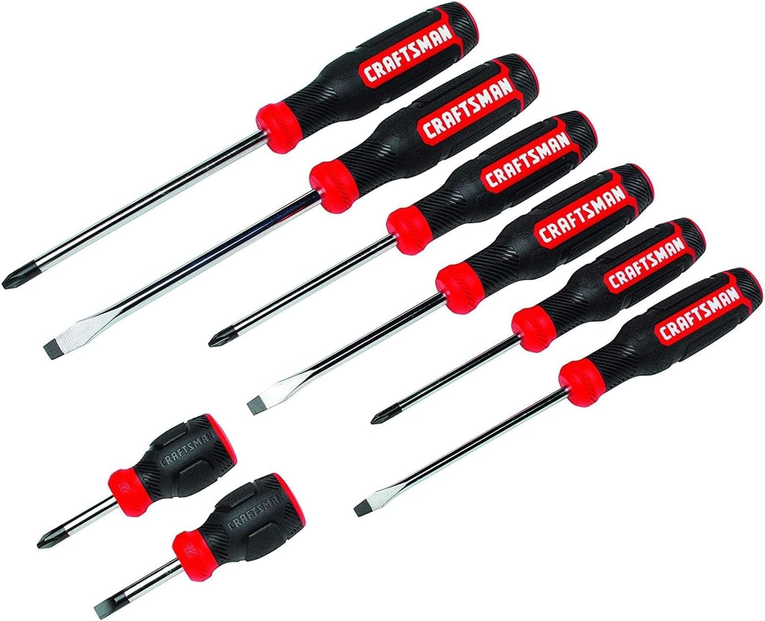 Craftsman 8-Piece Screwdriver Set, product photo from the listing
